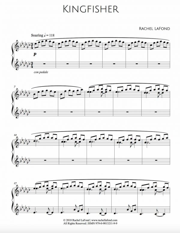 Kingfisher - Sheet Music
